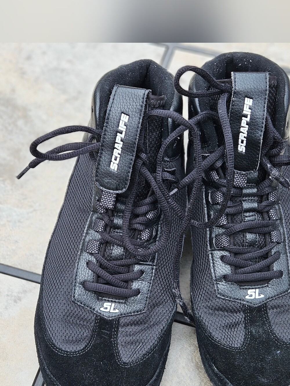 ScrapLife Ascend Black Men's Wrestling Shoe